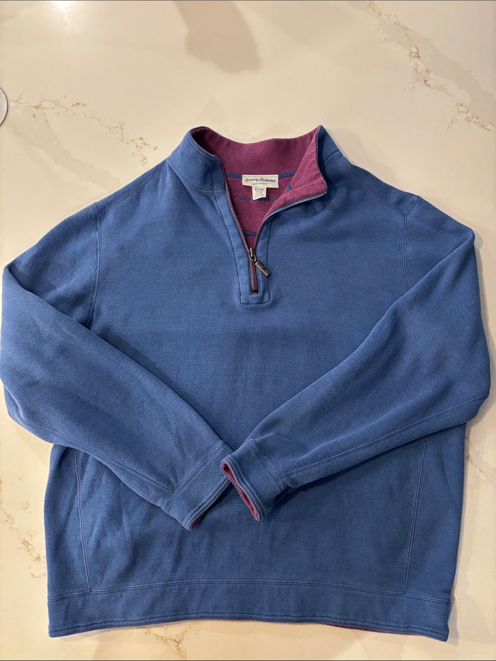 Tommy Bahama Reversible 1/4 Zip